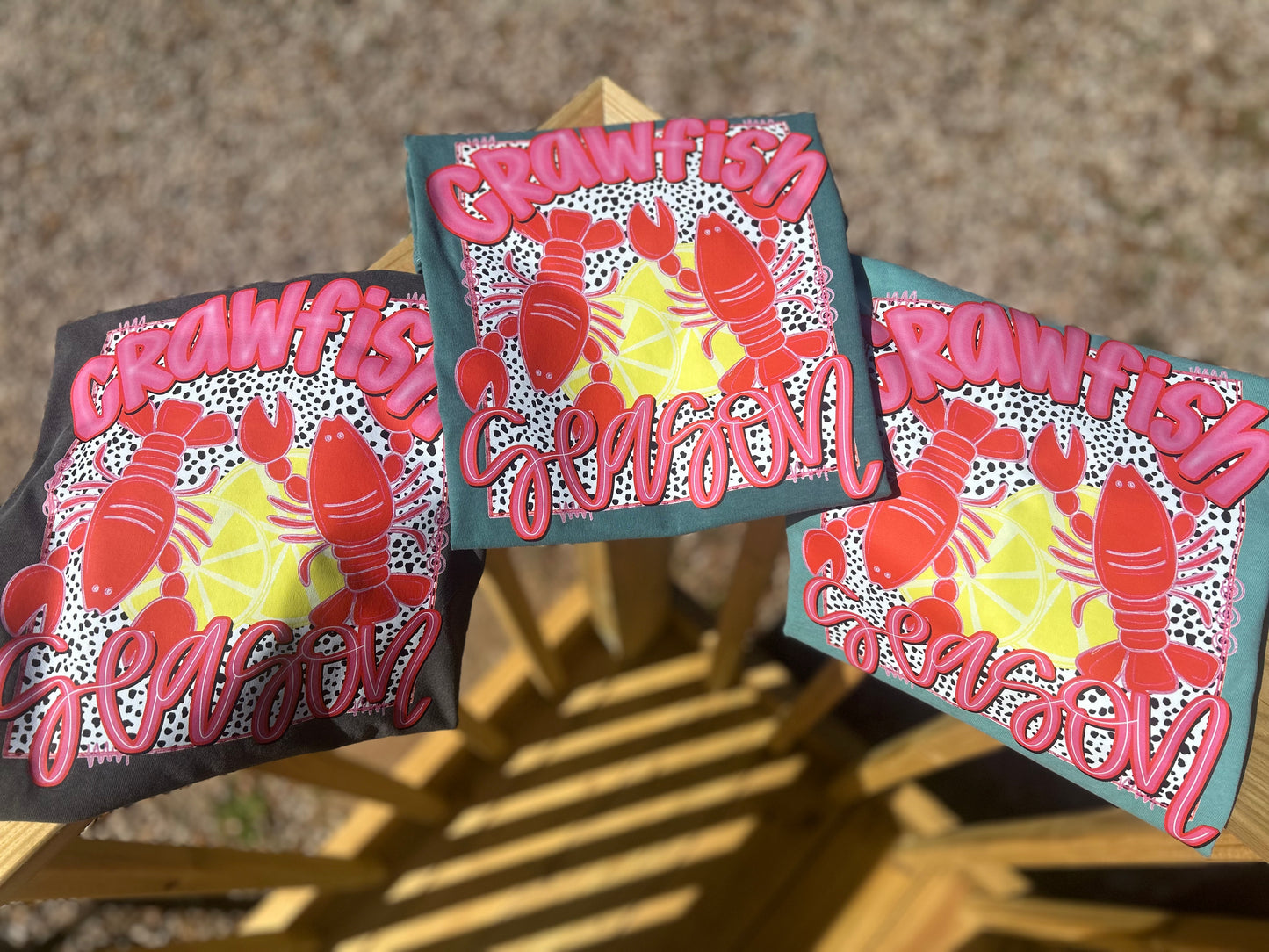 Crawfish Season Shirt - Comfort Colors