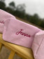 Embroidered Cosmetic Bag
