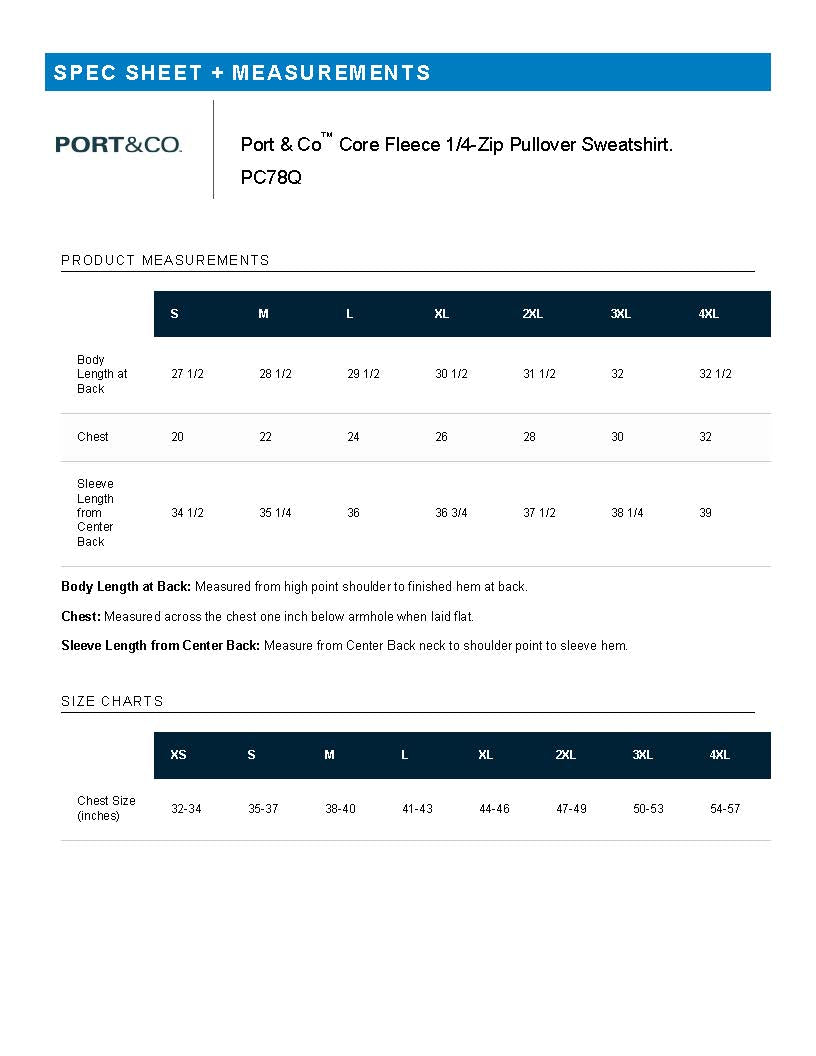 Tallahassee Medical Group Embroidered Quarter Zip