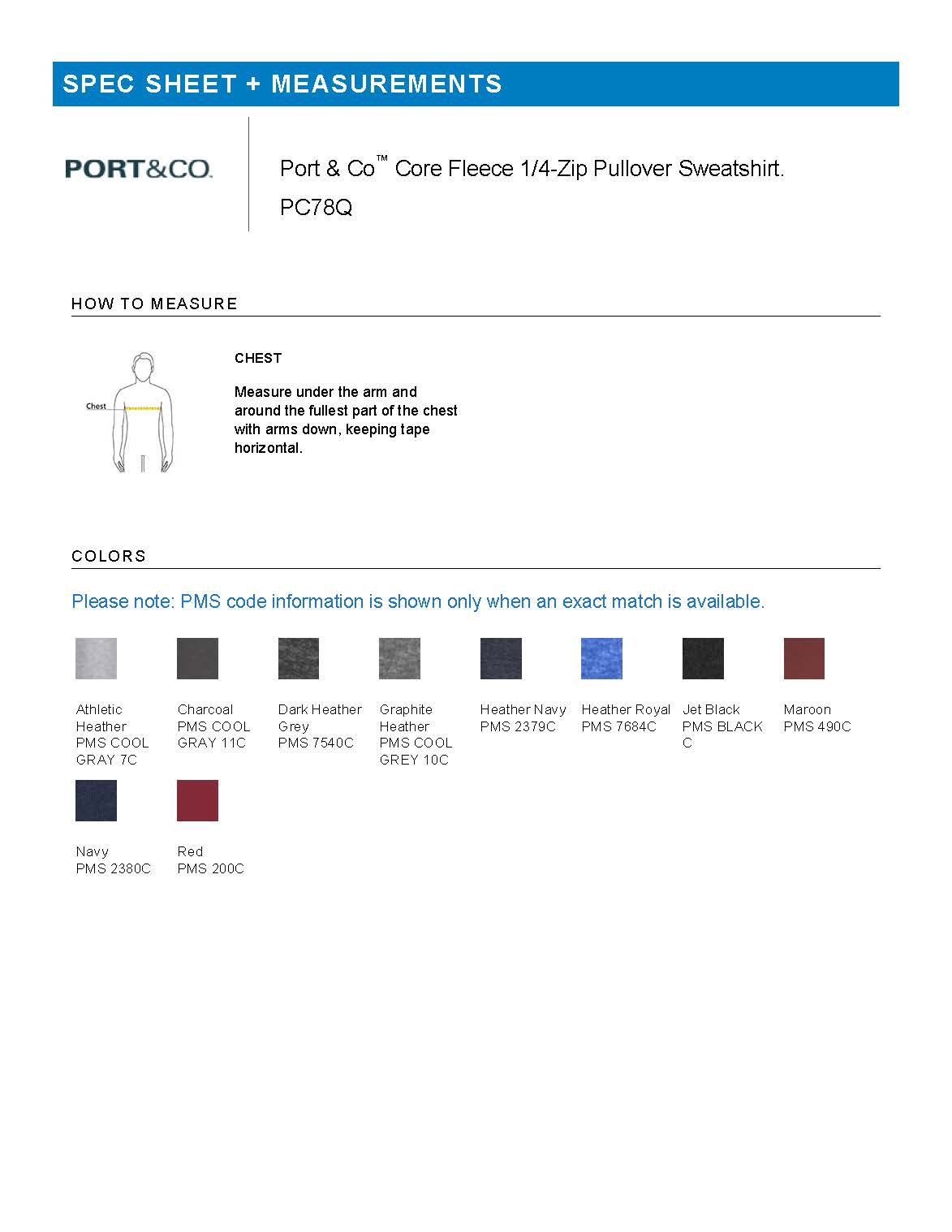 Tallahassee Medical Group Embroidered Quarter Zip